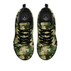 Camouflage Military Green Print Black Sneaker-grizzshop