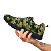 Camouflage Military Green Print Black Sneaker-grizzshop