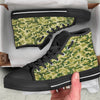 Camouflage Military Print High Top Shoes-grizzshop