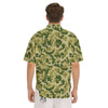 Camouflage Military Print Men's Short Sleeve Shirts-grizzshop