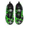 Camouflage Neon Print Black Sneaker-grizzshop