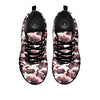 Camouflage Pink Brown Print Black Sneaker-grizzshop