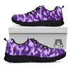 Camouflage Purple Print Pattern Black Sneaker-grizzshop