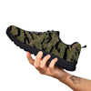 Camouflage Tiger Stripe Print Pattern Black Sneaker-grizzshop