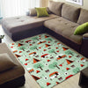 Camper Pattern Print Floor Mat-grizzshop