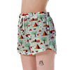 Camper Pattern Print Women's Shorts-grizzshop