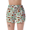 Camper Pattern Print Women's Shorts-grizzshop