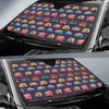 Camper Van Pattern Print Car Sun Shade-grizzshop