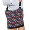 Camper Van Pattern Print Crossbody bags-grizzshop