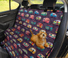 Camper Van Pattern Print Pet Car Seat Cover-grizzshop