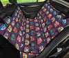 Camper Van Pattern Print Pet Car Seat Cover-grizzshop