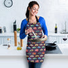 Camper Van Pattern Print Women's Apron-grizzshop