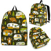 Camper Van Print Pattern Backpack-grizzshop