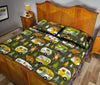 Camper Van Print Pattern Bed Set Quilt-grizzshop