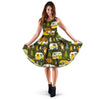 Camper Van Print Pattern Dress-grizzshop