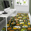 Camper Van Print Pattern Floor Mat-grizzshop