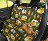 Camper Van Print Pattern Pet Car Seat Cover-grizzshop