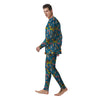 Camping Animal Print Pattern Men's Pajamas-grizzshop