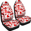 Canada Love Pattern Print Universal Fit Car Seat Covers-grizzshop