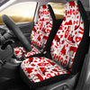 Canada Love Pattern Print Universal Fit Car Seat Covers-grizzshop