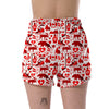 Canada Love Pattern Print Women's Shorts-grizzshop