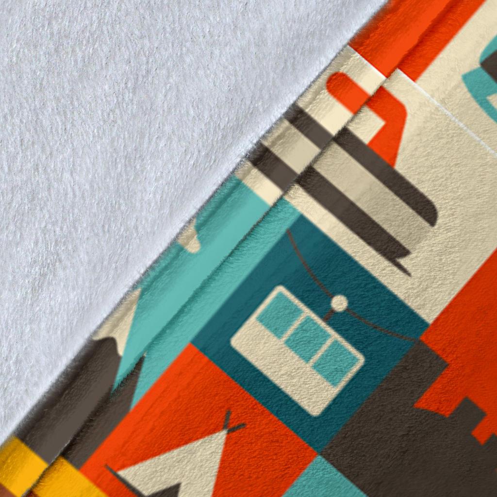 Canada Pattern Print Blanket-grizzshop