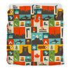 Canada Pattern Print Duvet Cover Bedding Set-grizzshop