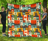 Canada Pattern Print Quilt-grizzshop