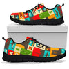 Canada Pattern Print Sneaker Shoes For Men Women-grizzshop