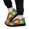 Canada Pattern Print Sneaker Shoes For Men Women-grizzshop