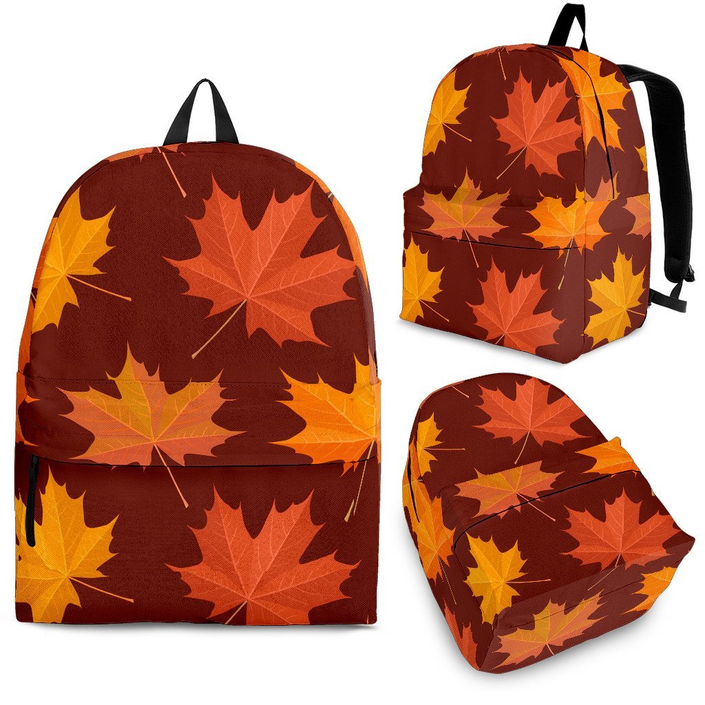 Canada Print Pattern Backpack-grizzshop