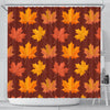 Canada Print Pattern Bathroom Shower Curtain-grizzshop