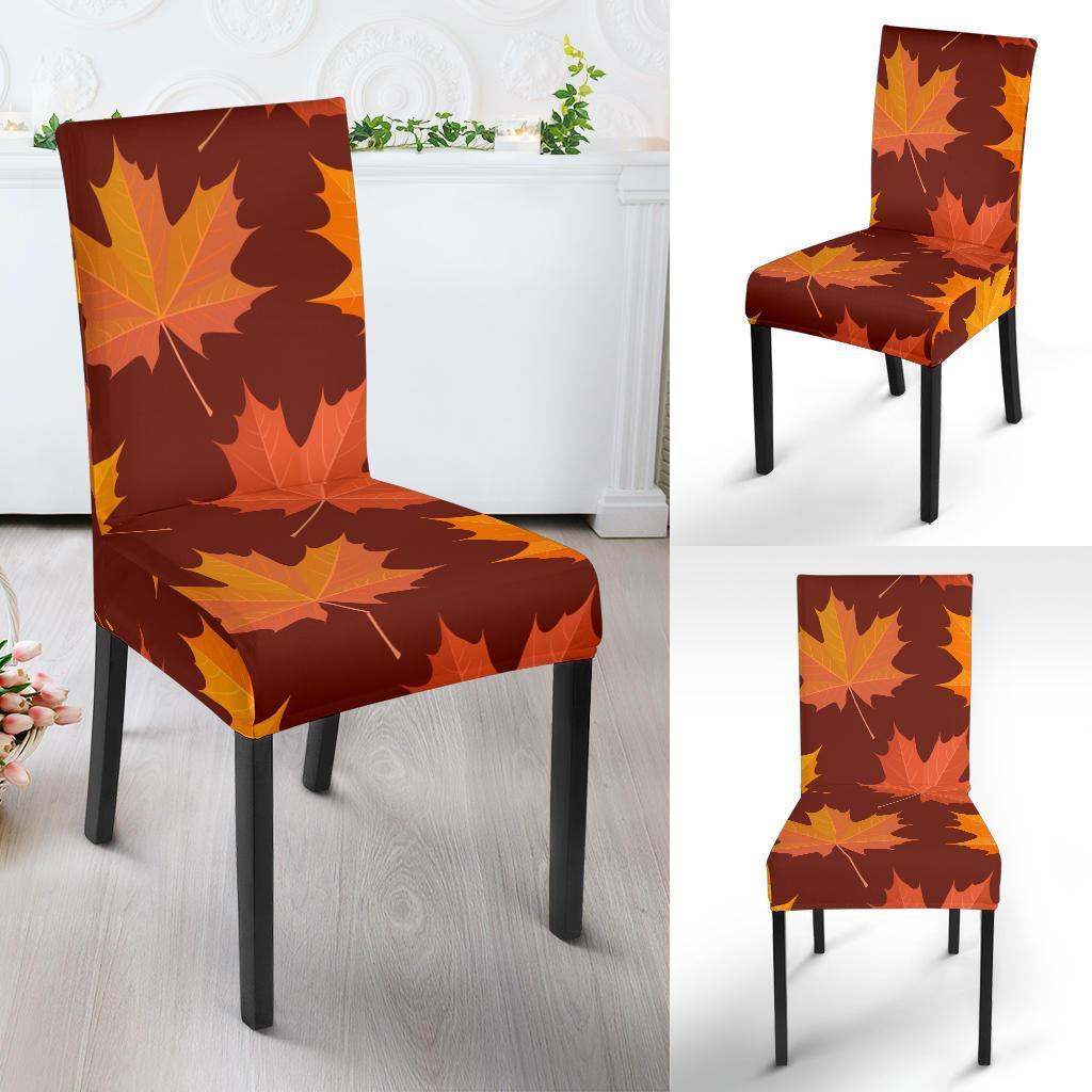 Canada Print Pattern Chair Cover-grizzshop