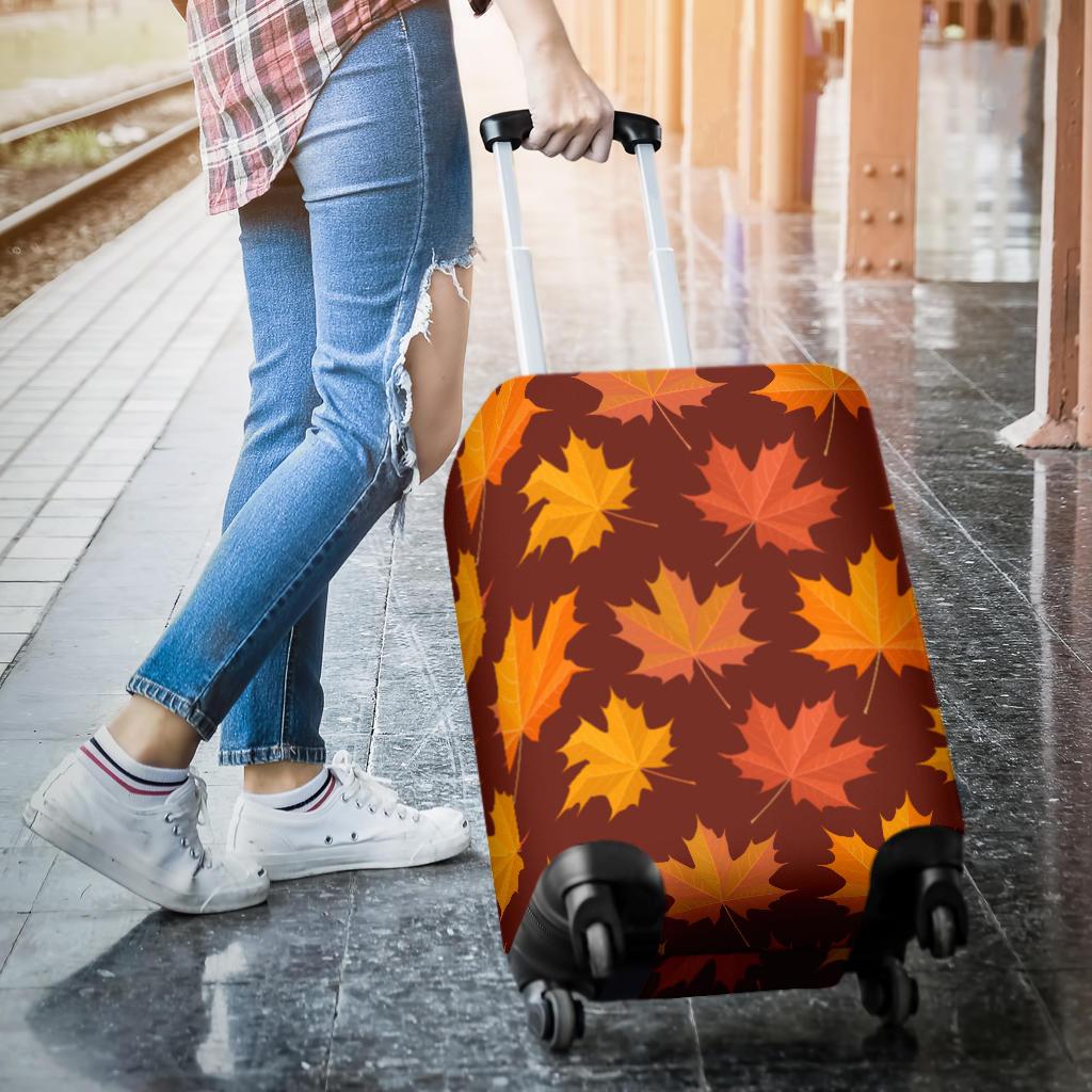 Canada Print Pattern Luggage Cover Protector-grizzshop