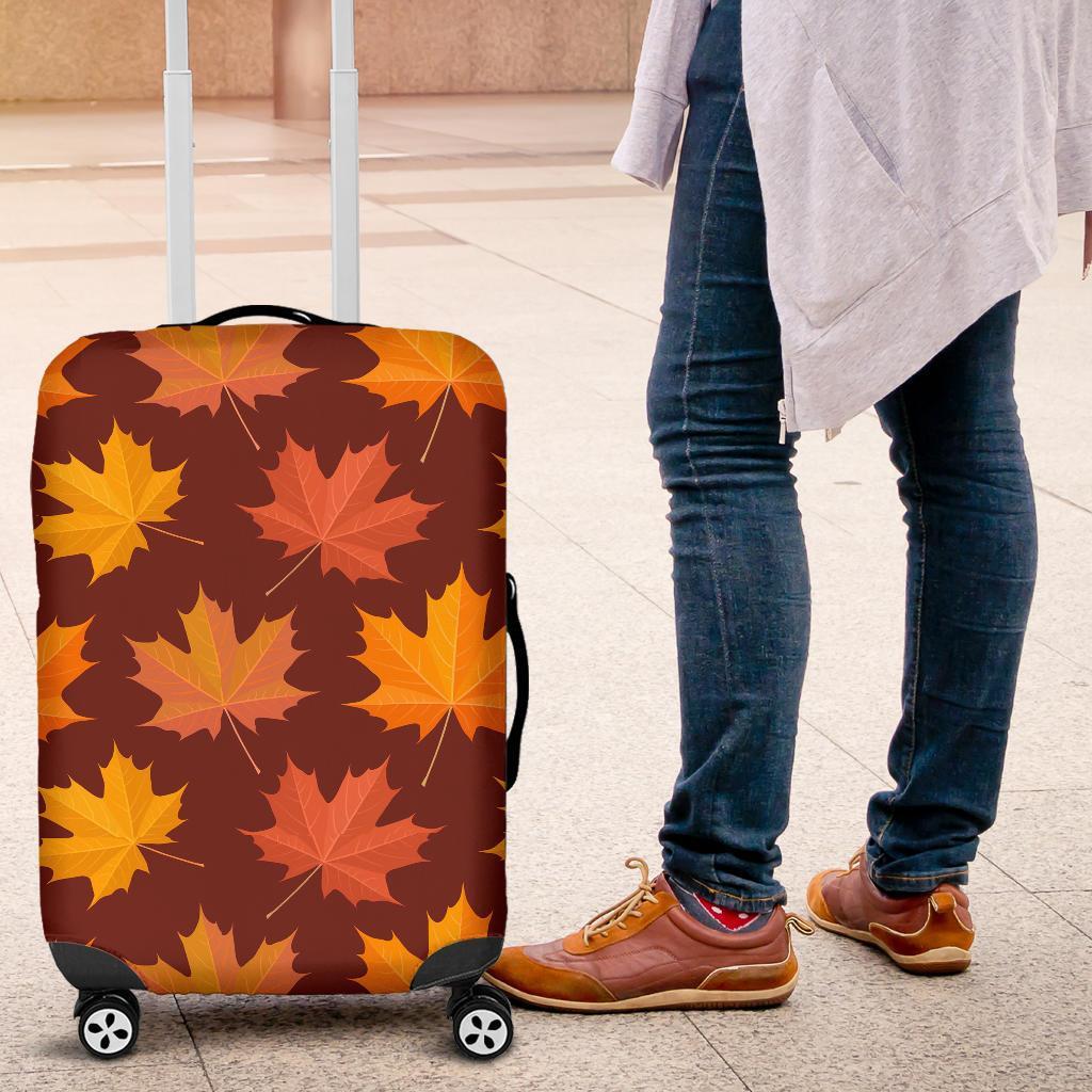 Canada Print Pattern Luggage Cover Protector-grizzshop