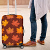 Canada Print Pattern Luggage Cover Protector-grizzshop