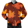 Canada Print Pattern Men's Bomber Jacket-grizzshop