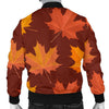 Canada Print Pattern Men's Bomber Jacket-grizzshop