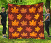 Canada Print Pattern Quilt-grizzshop