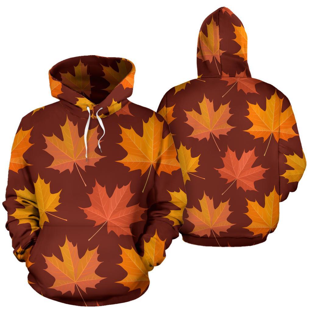 Canada Print Pattern Women Men Pullover Hoodie-grizzshop
