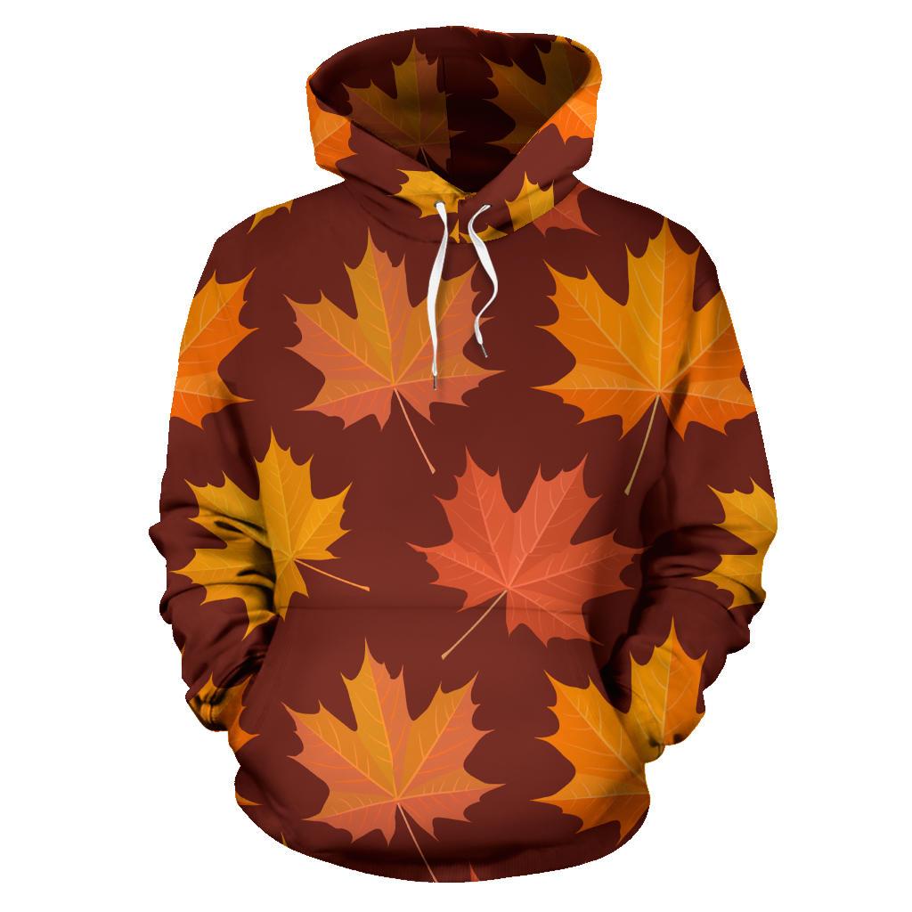 Canada Print Pattern Women Men Pullover Hoodie-grizzshop