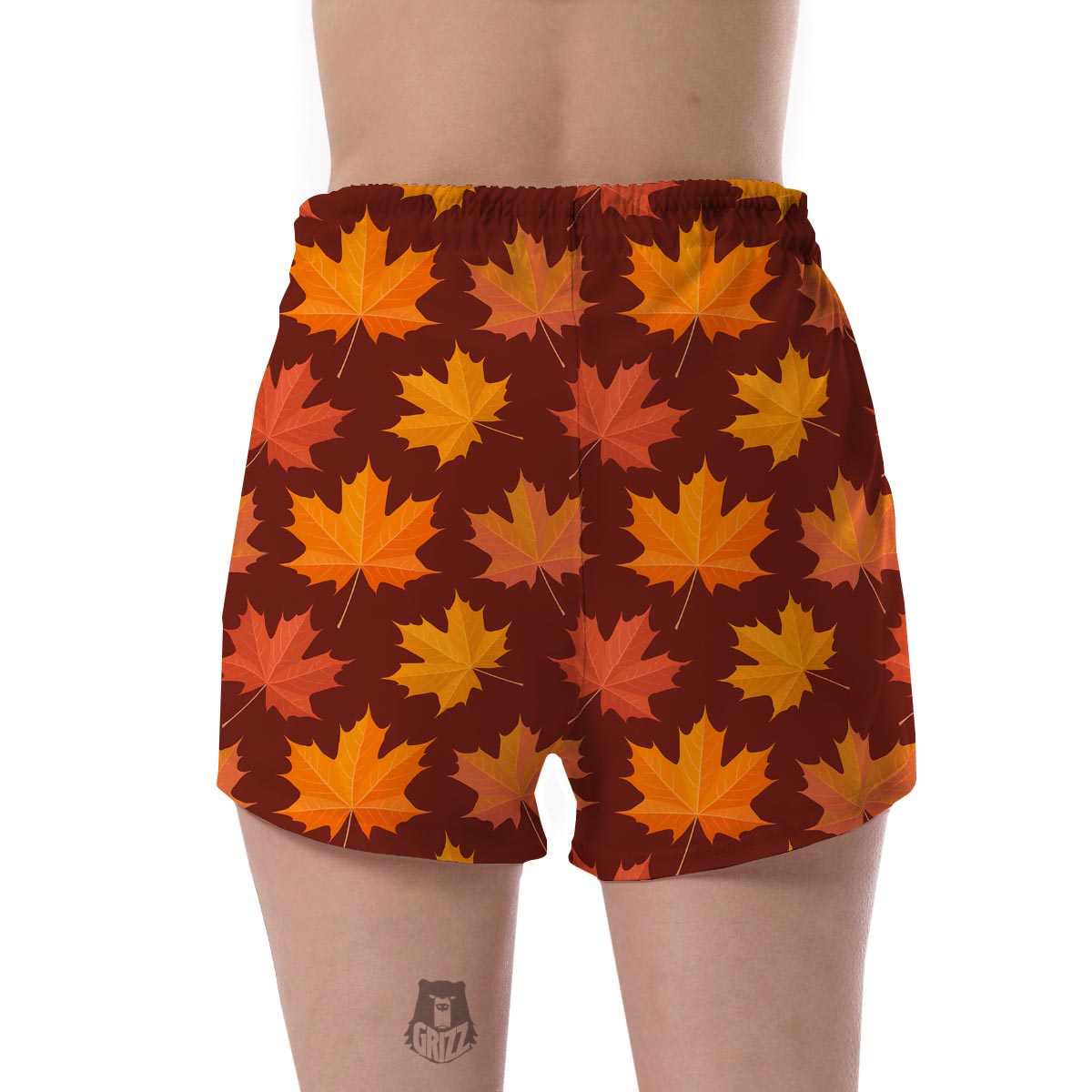 Canada Print Pattern Women's Shorts-grizzshop