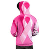 Cancer Breast Little Ribbon Print Men's Hoodie-grizzshop