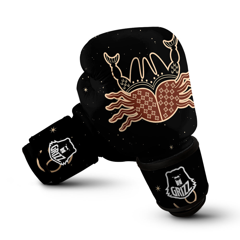 Cancer Constellation Print Boxing Gloves-grizzshop