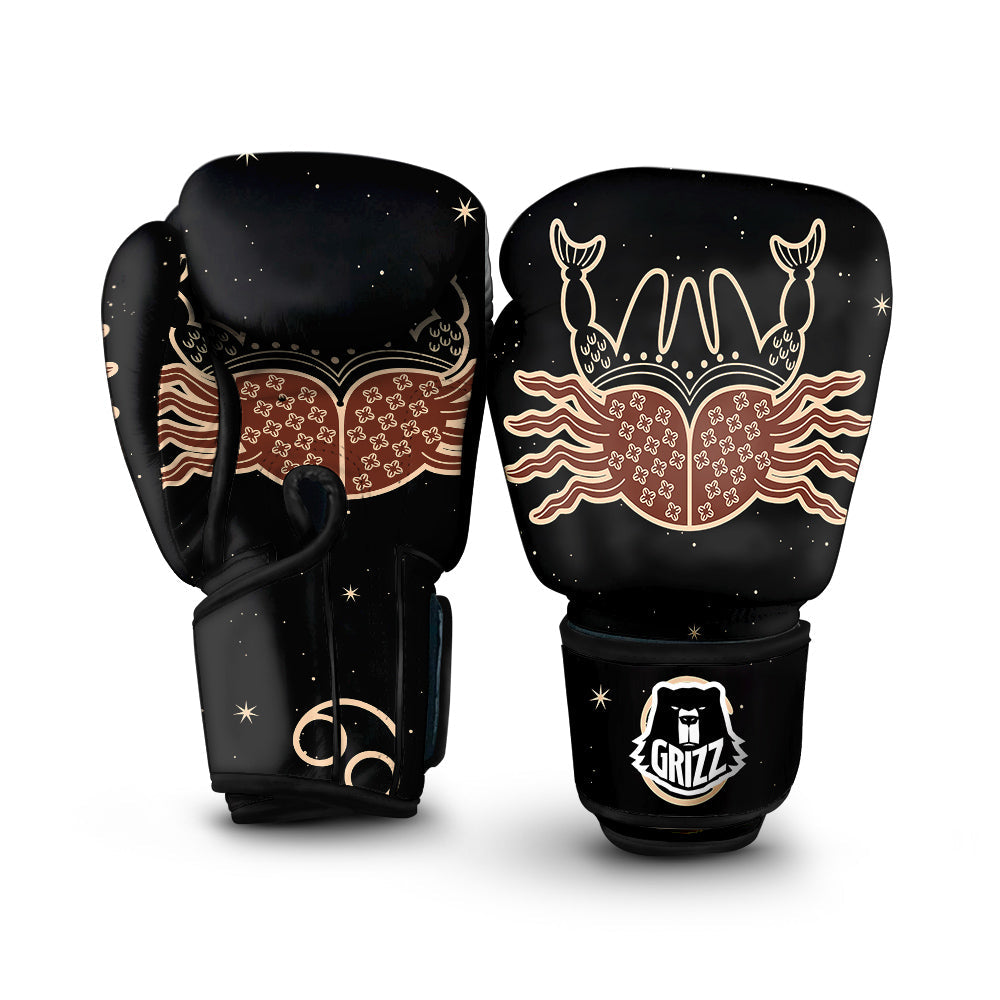 Cancer Constellation Print Boxing Gloves-grizzshop