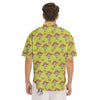 Cancer Cute Cartoon Print Pattern Men's Short Sleeve Shirts-grizzshop