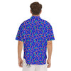 Candy And Christmas Berry Print Pattern Men's Short Sleeve Shirts-grizzshop