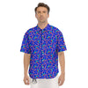 Candy And Christmas Berry Print Pattern Men's Short Sleeve Shirts-grizzshop