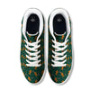 Candy And Christmas Cookie Print Pattern White Low Top Sneakers-grizzshop