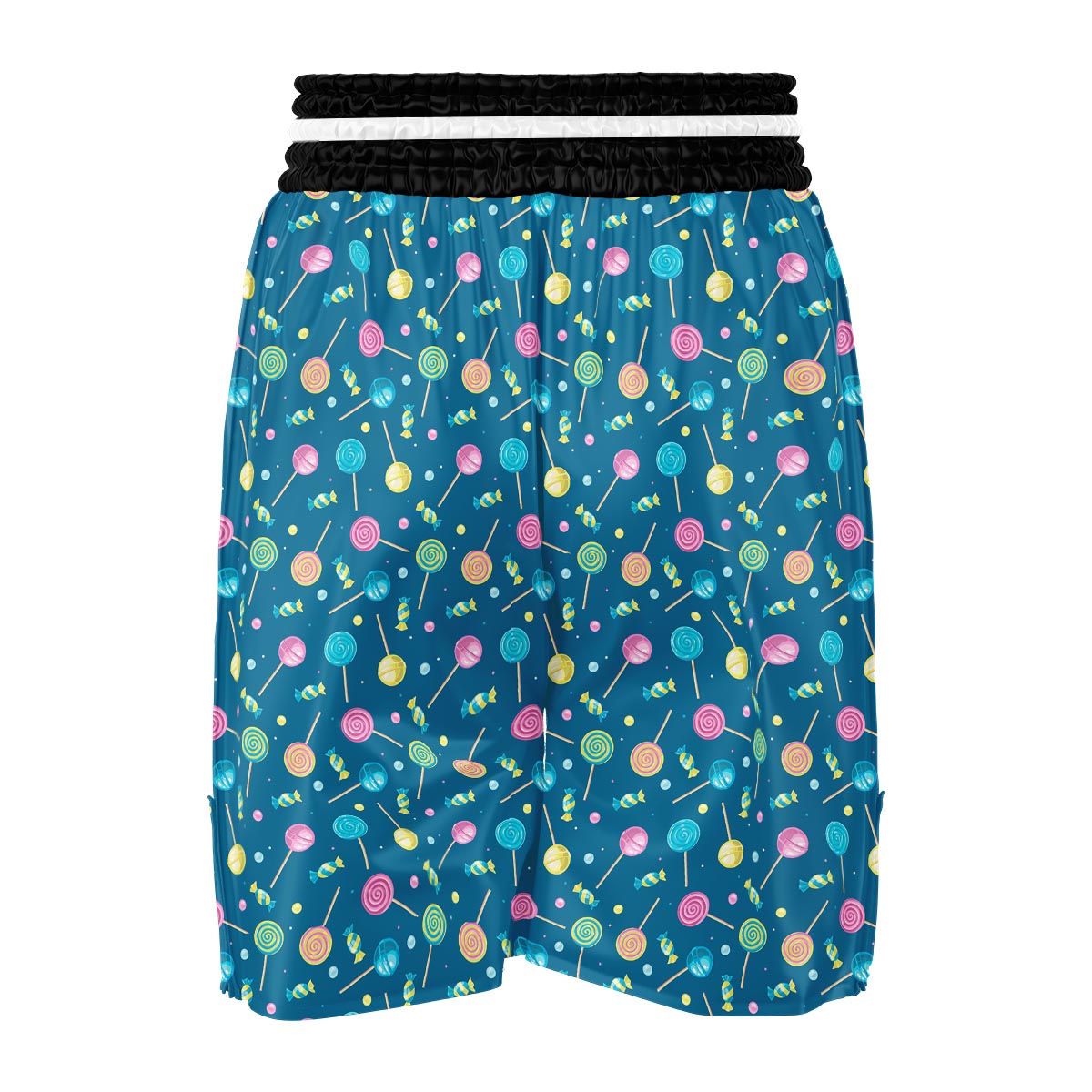 Candy Ball Sweet Print Pattern Boxing Shorts-grizzshop